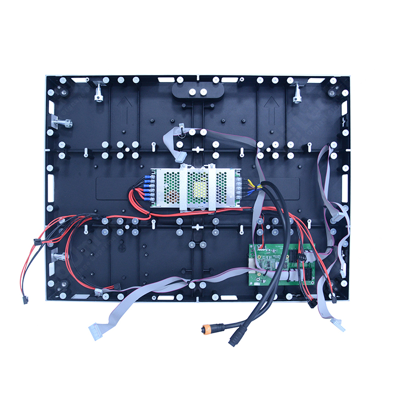 UniDisplay IN1.2, Ultra thin, 640x480mm cabinet, 512x384pix, 1000nit, 3840Hz, IP45, 6.8kg, Wall mount/hoisting, Cable hidden design, Magnetic front service module