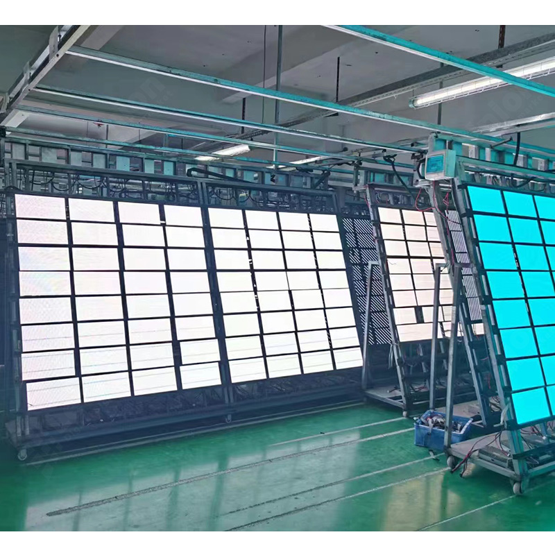 UniModule EX3.3, P3.3, 320x160mm module, 96x48pix, 6000nit, 1920Hz, IP62, Rear service screw install, Cut corner for right angled display/arc module available