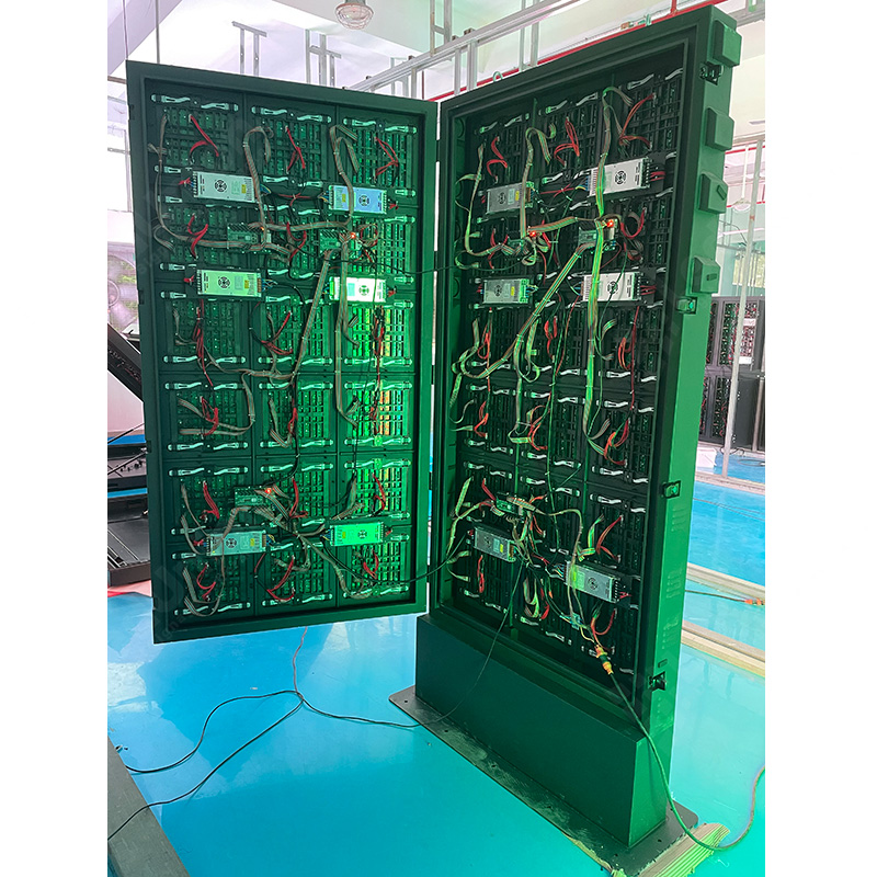 UniModule EX8 Pro, P8, 320x320mm module, 40x40pix, 6500nit, 1920Hz, IP62, Wall mount front service, Quick latch lock