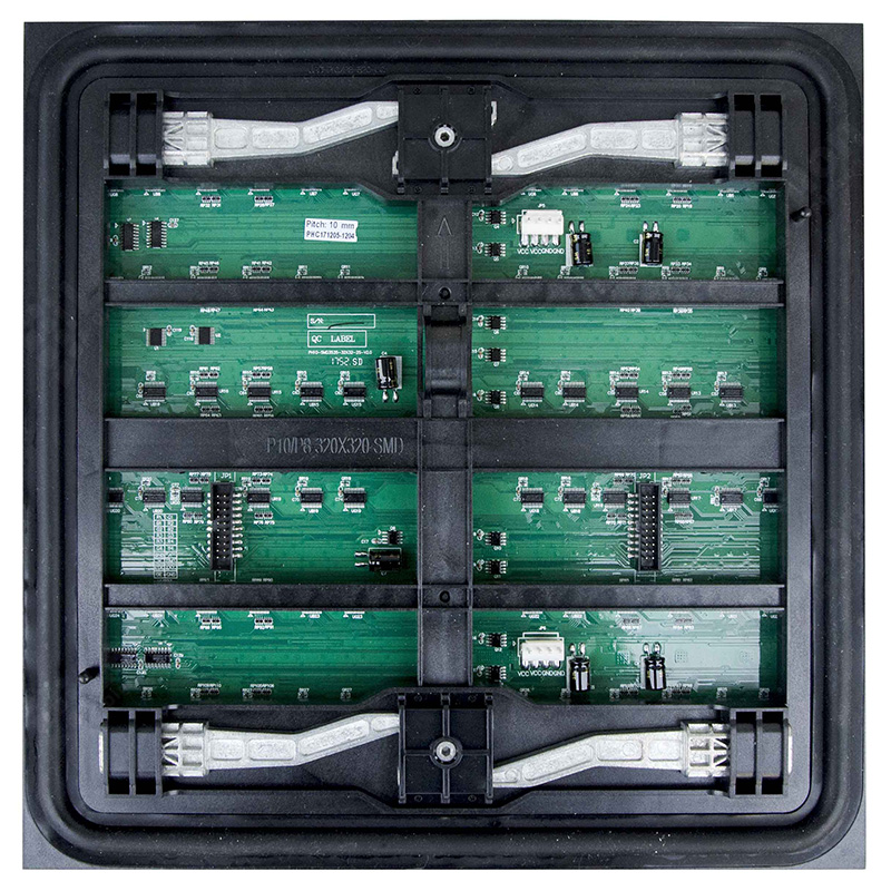 UniModule EX8 Pro, P8, 320x320mm module, 40x40pix, 6500nit, 1920Hz, IP62, Wall mount front service, Quick latch lock